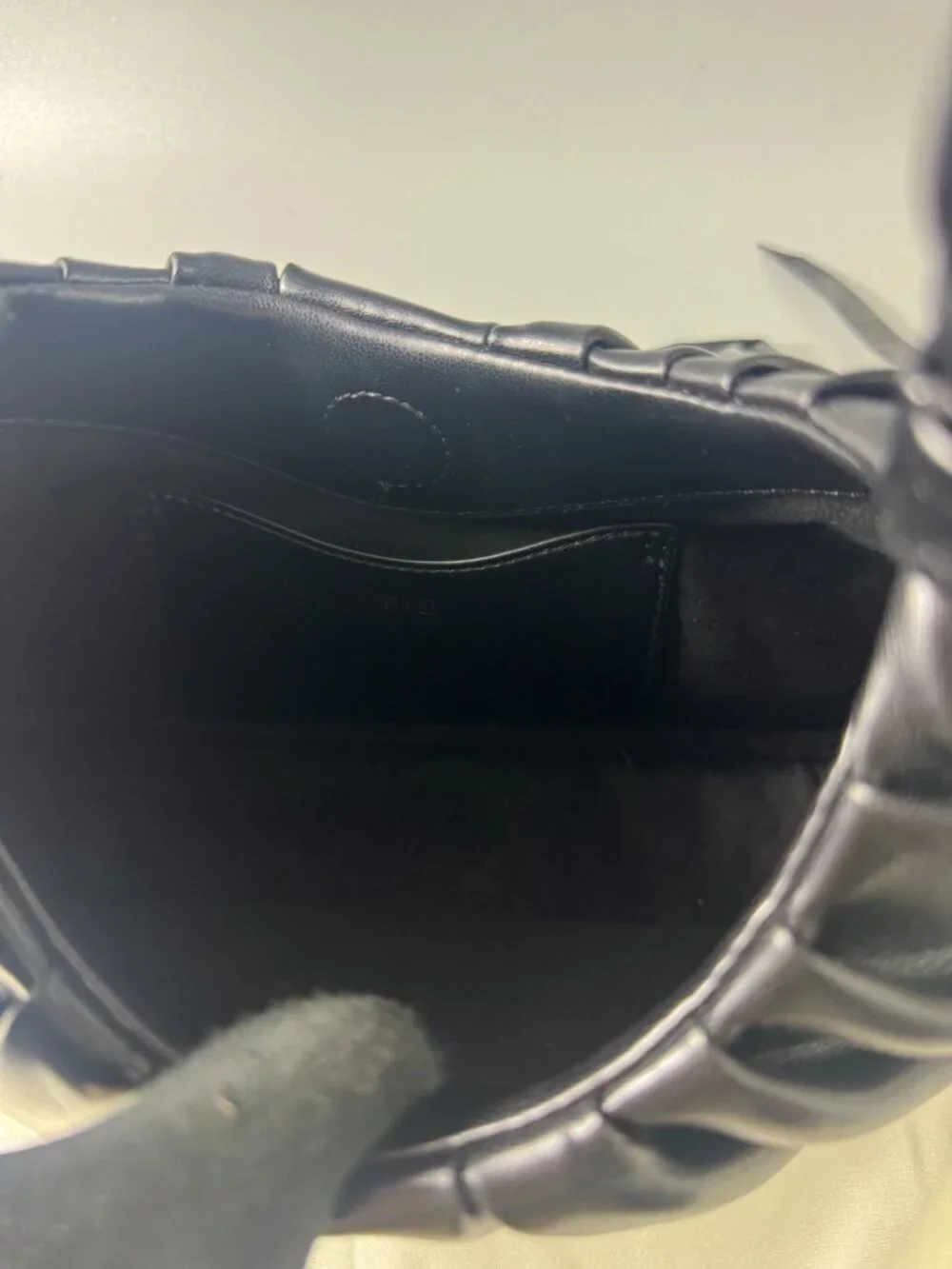 NWOT JW PEI Gabbi Ruched Hobo Handbag - Black